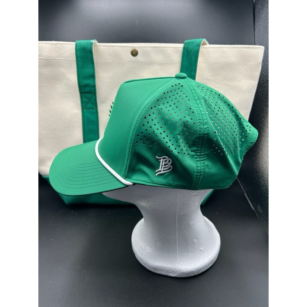 Raymond James TME 26 Promotional Set Masters Green Rope Golf Hat & Tote Bag - Picture 2 of 6